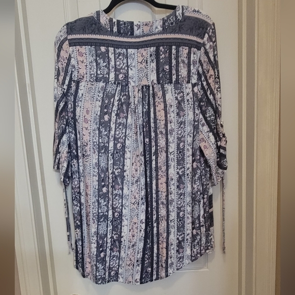 Boho blouse 1X - Picture 2 of 7